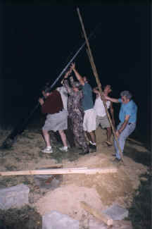 Planting the pier